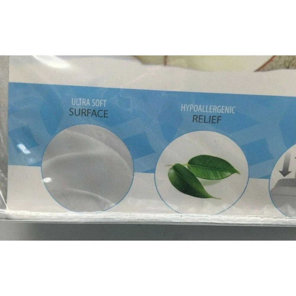 Milliard Waterproof Fitted Crib Mattress Pad 28''x52'' White NIP Free Shipping